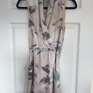 Aritzia Wilfred Sleeveless Wrap Dress